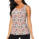 thumbnail image 1 of Fotbe Paris Blusas Sin Mangas para Mujer – Estilo Casual, Corte Suelto, Slim-Fit, Cuello Redondo Deportivo, Tops de Verano para Gimnasio y Yoga-Large, 1 of 7