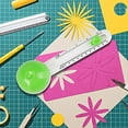 thumbnail image 2 of Circle Cutter, Manual Paper Cutter, Adjustable Rotary Cutting Tool for Paper and Photos, Portable Lightweight Design with Extra Replacement Blades, Easy to Use for DIY and Office Projects, 2 of 7