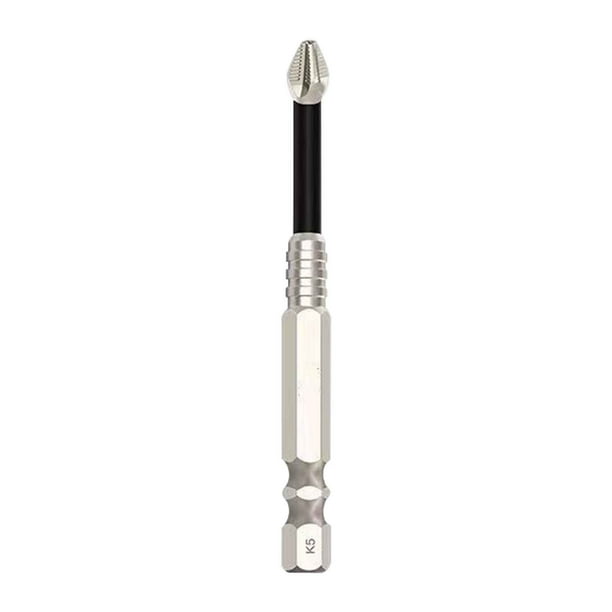 Juego de brocas con destornillador magnético | Puntas magnetizadas de alta resistencia para un agarre seguro | Compatible con destornilladores eléctricos y manuales | Diseño antideslizante de