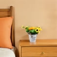thumbnail image 1 of ADDHAT Maceta Con Girasol Artificial Para Adornar Patios, Cocinas Y Espacios De Eventos, 1 of 6