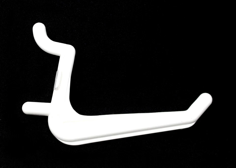 100 Pack Jumbo Pegboard Hooks White Garage Tools Storage Organization Jewelry