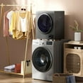 thumbnail image 3 of GVN Dryer, Drying Machines,1.5 Cu .ft Clothes Dryer with with Stainless Steel Wall Mount-Gray, 3 of 10