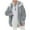 19 Gray, variant on Womens Fleece Jacket Fall Winter Full Zip Sherpa Coats Warm Thicken Oversized Fuzzy Jackets Plus Size Shaggy Teddy Coats