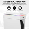 thumbnail image 2 of Dustproof Cooling Fan for PS5 with 7 Modes RGB Light, Low Noise Cooler for PlayStation 5 Digital & Disc Edition, 3 Speed Independent Touch Switch, 2 USB Port, 2 of 6