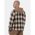 thumbnail image 3 of No Boundaries High Pile Fleece Shirt with Hood, Men's and Big Men's, Sizes XS-5XL, 3 of 5