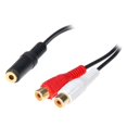 thumbnail image 1 of Eeejumpe Répartiteur Stéréo 6 Pouces - Prise 3,5 mm vers Adaptateur Audio 2-RCA, 1 of 2