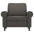 thumbnail image 5 of vidaXL Sofa Chair Living Room Accent Upholstered Chair with Armrest Velvet, 5 of 9