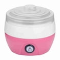 thumbnail image 1 of Yogurtera eléctrica automática de 1 l para el hogar con recipiente interior de acero inoxidable (rosa), 1 of 14