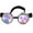Siliver, variant on SAYFUT Steampunk Goggles Motorcycle Glasses Rainbow Kaleidoscope Festival Goggles Biker Vintage Outdoor