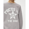 thumbnail image 5 of Sweatshirt Printed Crew Neck Long Sleeve, 5 of 6