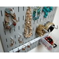 thumbnail image 4 of Jewelry Organizer Wall Hanging Jewelry Holder Necklace Rack - Gray Wall Mounted Jewelry Organizer System, 4 of 7