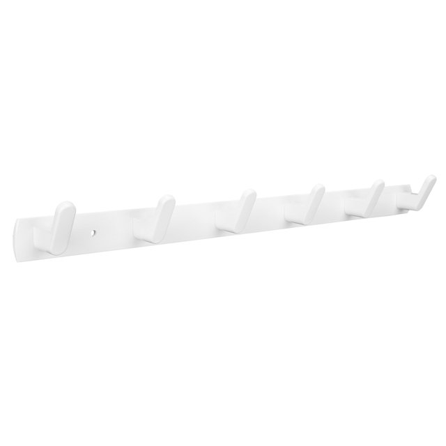 Percheros, Percheros de Pared, Perchero de Aleacio de Aluminio, perchero liviano para sombreros, perchero de pared, perchero de pared con 6 ganchos para dormitorio,