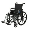 Medline K4 Basic 18" Wheelchair, Swing Away Legs, Desk Length Arms