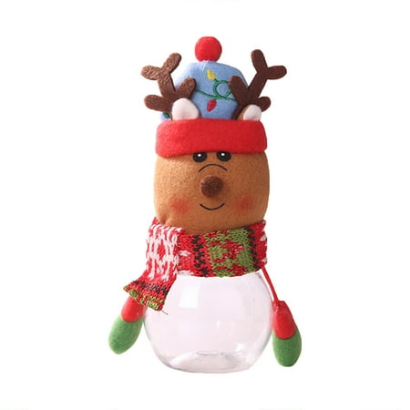 

JPGIF Hot Sales Home Decor Christmas Candy Canes Old Man Snowman Deer Small Candy Canes Children s Festive Gifts Storage Box Home Decoration Ornaments