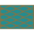 thumbnail image 1 of Ahgly Company Machine Washable Indoor Rectangle Transitional Dark Turquoise Green Area Rugs, 3' x 5', 1 of 7