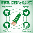 thumbnail image 3 of Vet's Best Dog Toothbrush - 10 Green Soft Finger Brushes per Pack -1.76 oz., 3 of 6