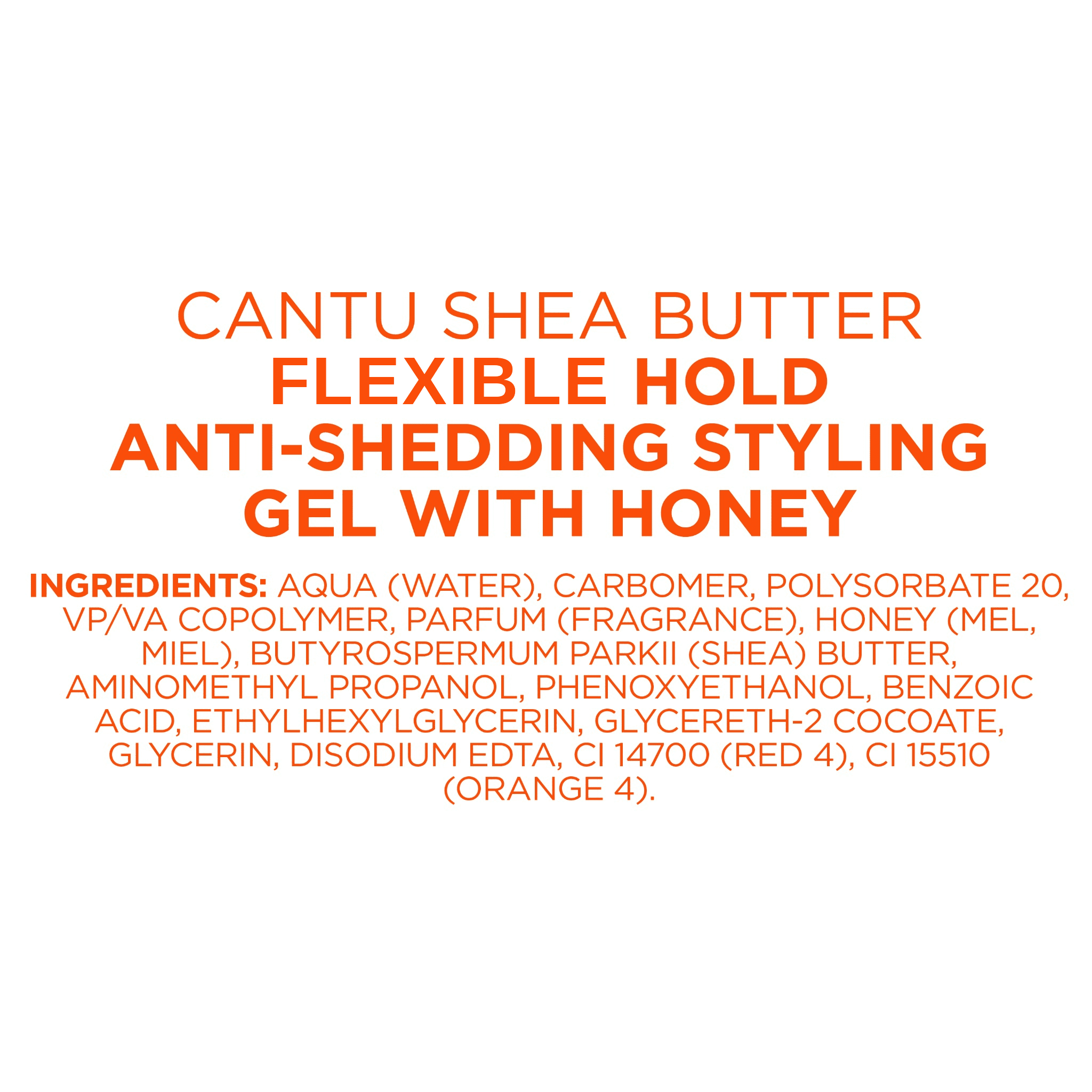 Cantu, Styling Gel, 18.5 oz, Anti-Shedding, Flexible Hold