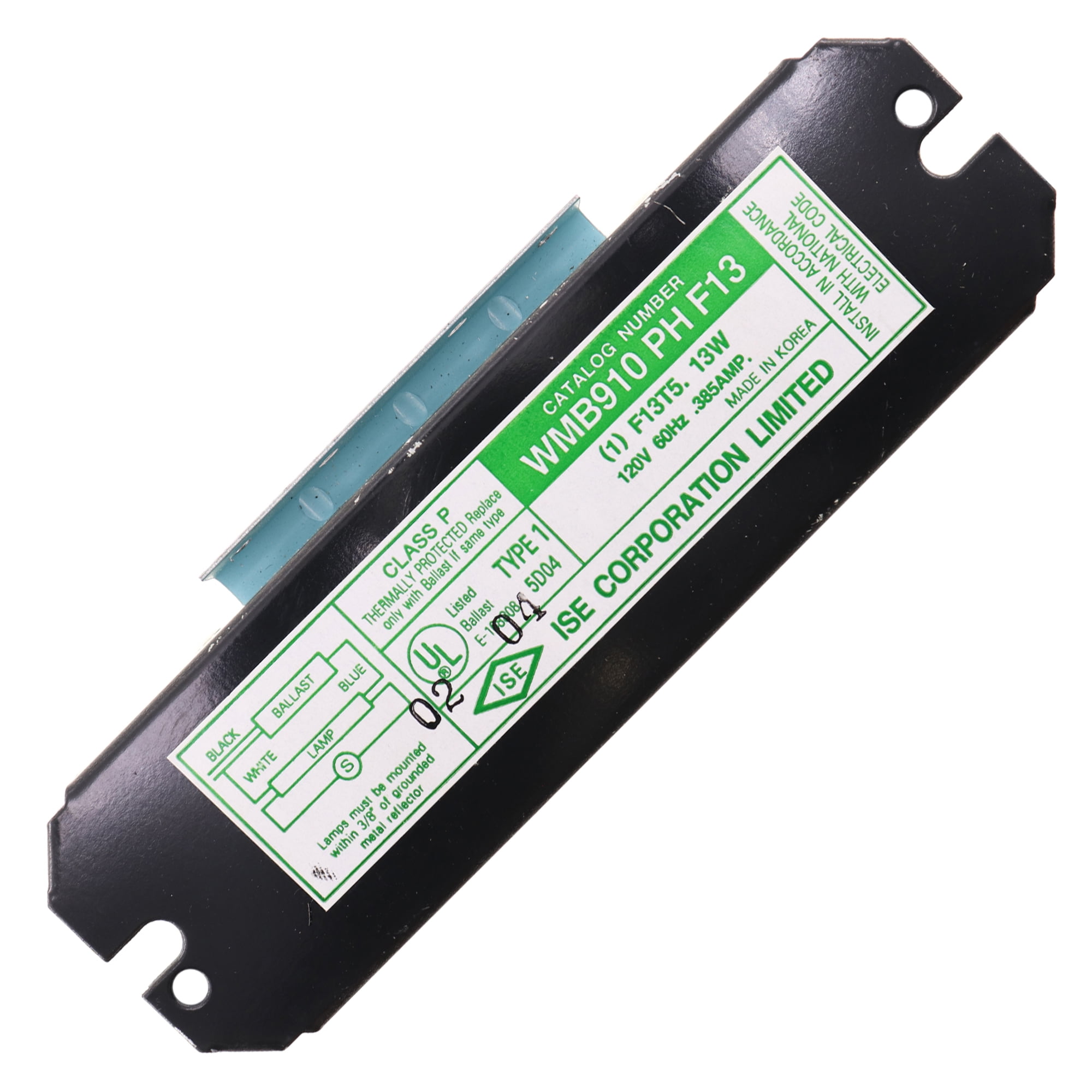 ISE Corporation Limited WMB910PHF13 Fluorescent Ballast, 1Lamp