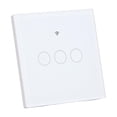 thumbnail image 3 of Interruptor táctil de 3 vías con WiFi RF433, control de voz, función de temporización, interruptor de luz de pared de 80 a 260 V, 3 of 14