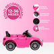 thumbnail image 2 of Carro Montable Eléctrico Aeiou B003 Recargable Rosa, 2 of 7