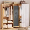 thumbnail image 3 of Anti-Theft Alarm Gun Cabinet,Heat-Resistant Biometric Rifle Safe,Space-Saving Vertical Design,No Installation Needed for Home Use (51.97×11.81×13.78 inch), 3 of 8