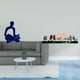 thumbnail image 2 of Escultura de figura humana de pensador abstracto, adorno para oficina, bar, boda, ciervo, decoración de pared, colgante para jardín, valla, porche int, 2 of 8