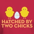 thumbnail image 3 of CafePress - Hatched By Two Chicks Dark T Shirt - Men's Classic Graphic Cotton T-Shirt, 3 of 4