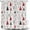 White Red, variant on Christmas Tree Shower Curtain Purple Black Grey Xmas Tree Retro Christmas Tree Snowflake Merry Christmas Pine Pattern New Year Rustic Winter Holiday Fabric Bath Curtain Set with Hook