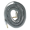 thumbnail image 2 of Cable de Instrumento 29.5 Pies Vox Plateado Estéreo en Espiral de Ángulo Recto, 2 of 2