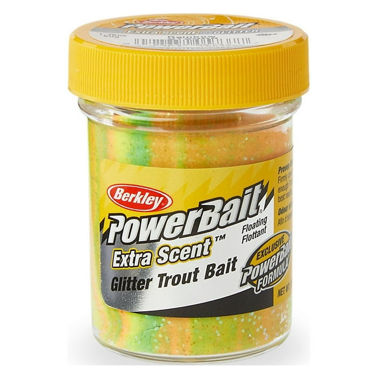 Berkley PowerBait Glitter Trout Bait, Rainbow, Fishing Dough Bait - Walmart .com