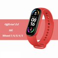 thumbnail image 1 of Correa de reloj para Xiaomi Mi Band 7 6 NFC pulsera de silicona reloj deportivo Miband 4 cinturón pulsera correa mi band 3 4 5 7 correa, 1 of 5