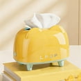 thumbnail image 4 of Cute Stylish Tissue Box Household Living Room Bedroom Desktop Tissue Holder, 4 of 6