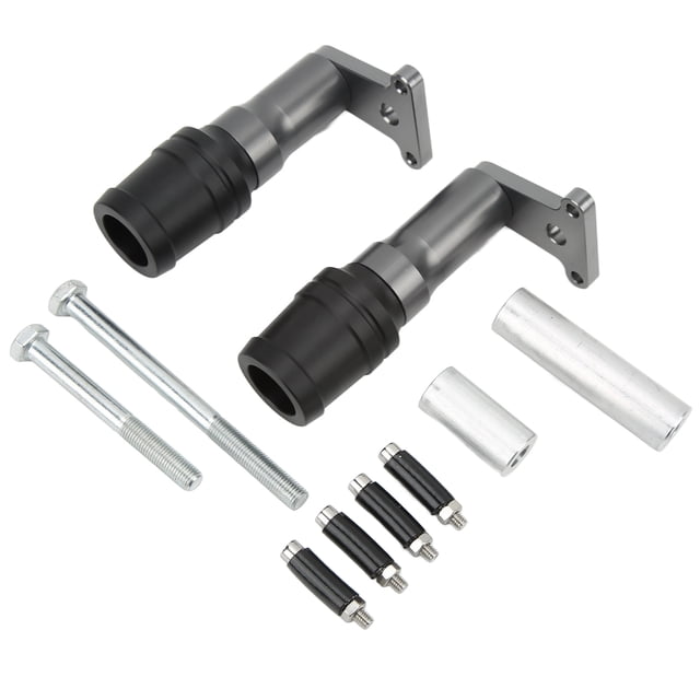 Protección deslizante del marco del motor de motocicleta, de aleación de aluminio, de repuesto para NINJA 400 250 2018-Titanio 2021