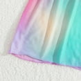 thumbnail image 3 of Girls Tie Dye Swimdresses Short Sleeve Tunic Swimsuits One Piece Swimwear Beach Vacation Covers-Ups, Multicolor, 11 Years, 3 of 6