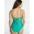 thumbnail image 4 of Time and Tru Women's and Women's Plus Size Underwire One Piece Swimsuit, Sizes XS-3X, 4 of 5