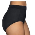 thumbnail image 5 of 3 Pairs Vanity Fair Women's Beyond Comfort Brief Modal 13251, Size 7, Black, 5 of 9