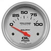 AUTO METER 4427 2-5/8IN OIL PRESS, 0-100 PSI, SSE, ULTRA-LITE