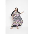thumbnail image 3 of Gypsie Blu Women Kaftans Long Plus Size Caftan Dresses Summer Evening Maxi Dress Online, 3 of 7
