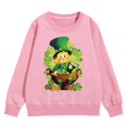 thumbnail image 4 of MuXiKeJi Clothes Boys Girls St. Patrick's Day Sweatshirt Shamrock Long Sleeve Pullover Irish Cotton Shirts Kids Holiday Festival Tops, 4 of 4