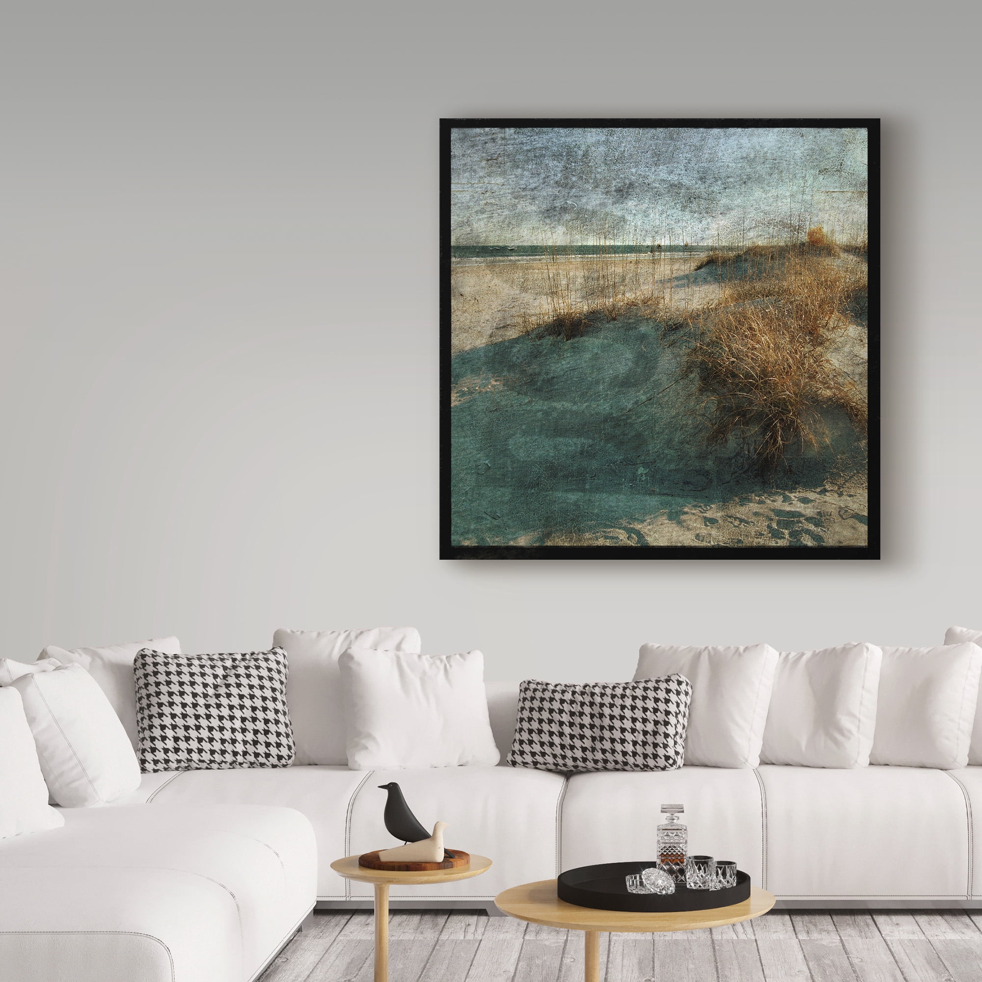 Trademark Fine Art 'Wrightsville Dunes' Canvas Art by John W. Golden