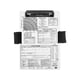 thumbnail image 3 of Kneeboard Flying Pad Bloc de escritura Grueso Resistente Práctico con correa elástica Ifr VFR para dispositivos de aviación para automóviles al Macarena Panel angular piloto, 3 of 8