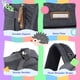 thumbnail image 5 of Mochila para pañales, 4 en 1, grande, impermeable, gris oscuro, 5 of 7