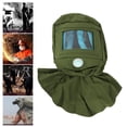 thumbnail image 4 of Sand Blasting Hood , Sandblaster Helmet Detachable Breathing Valve Army Green  For Painting For Casting Cleaning For Rust Removal, 4 of 8