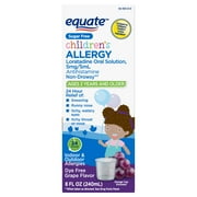 Equate Childrens Allergy Relief, Grape Flavored Liquid, 8 Fluid ounce (US)