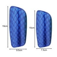 thumbnail image 6 of 1 Pair Football Shin Guards for Kids Youth Adults Soft Padded Shock Absorption Shin Pads Prevent Injuries Professional Insert Type Soccer Sports Calf Protective Pads Sports Accessories, 6 of 8
