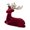F, variant on Christmas Deer Figurines,Deer Model,Realistic Reindeer Figurines with Glittered Antlered and Feet Centerpieces