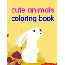 Pet Cartoon: cute animals coloring book : Christmas Coloring Book for Children, Preschool, Kindergarten age 3-5 (Series #3) (Paperback)