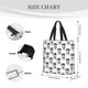 thumbnail image 3 of Balery Coffee To Go Pattern Bolsa de Mano para Mujeres con Cremallera, Bolsa de Gimnasio con Compartimentos, Bolsa para Laptop, Bolsa para Trabajo, 3 of 7