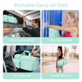 thumbnail image 3 of Bolsa de viaje MAXTOP Mini Gym de 38 x 19 x 23 cm, color verde, 3 of 6