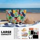 thumbnail image 5 of Easygdp Vegetable (2) Bolsa de Viaje de Playa de Gran Capacidad, Bolsa Tote Perfecta para la Playa, Escapadas de Fin de Semana y Viajes, 5 of 7